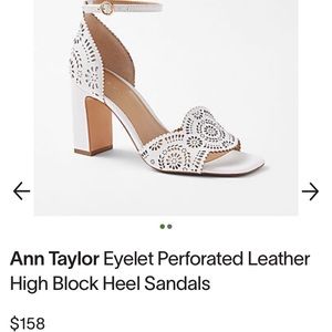 White Open Toe Sandals